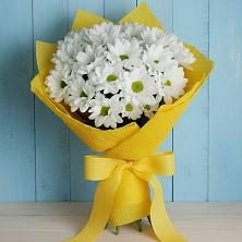 Букет цветов из:  Хризантемы в Парусном