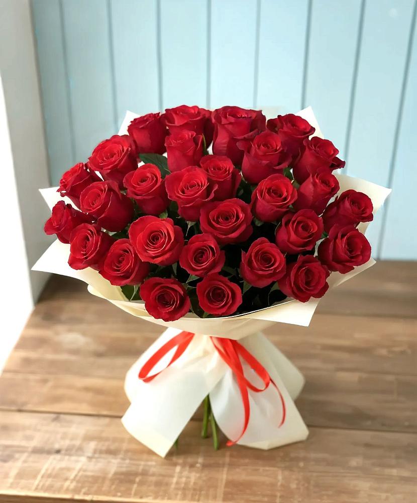 Букет 29 Красных роз в Парусном