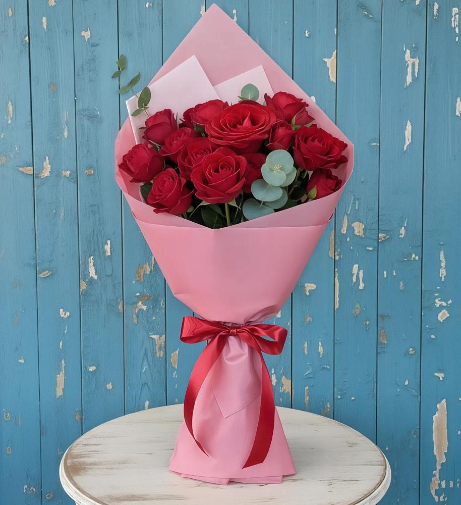 Букет цветов из: Розы в Парусном