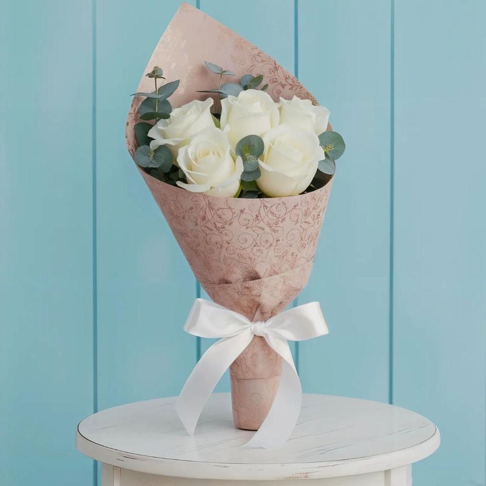 Букет цветов из: Розы в Парусном