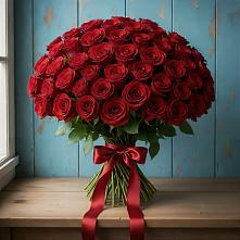 Букет Красные розы Блэк Меджик в Парусном