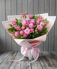 Букет Розовый кустик в Парусном
