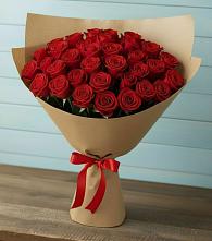 Букет Красные розы Милано в Парусном