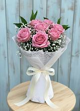 Букет цветов из:  Розы #REPLACE_PRED# Парусном