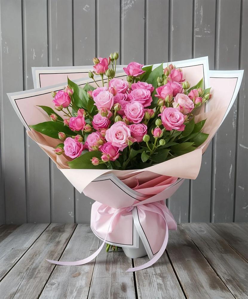 Букет Розовый кустик в Парусном