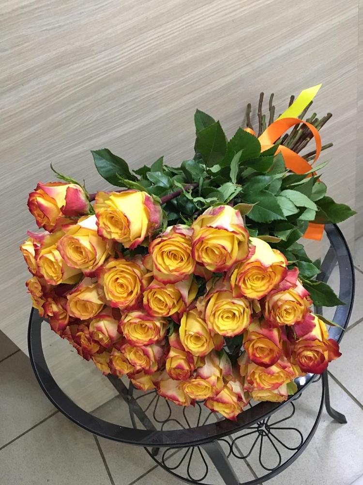 Букет Желтые розы в Парусном