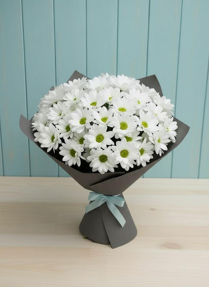 Букет цветов из: Хризантемы в Парусном