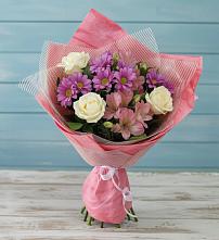 Букет цветов из:  Герберы в Парусном