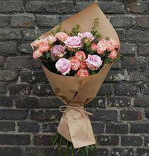 Букет цветов из:  Розы в Парусном