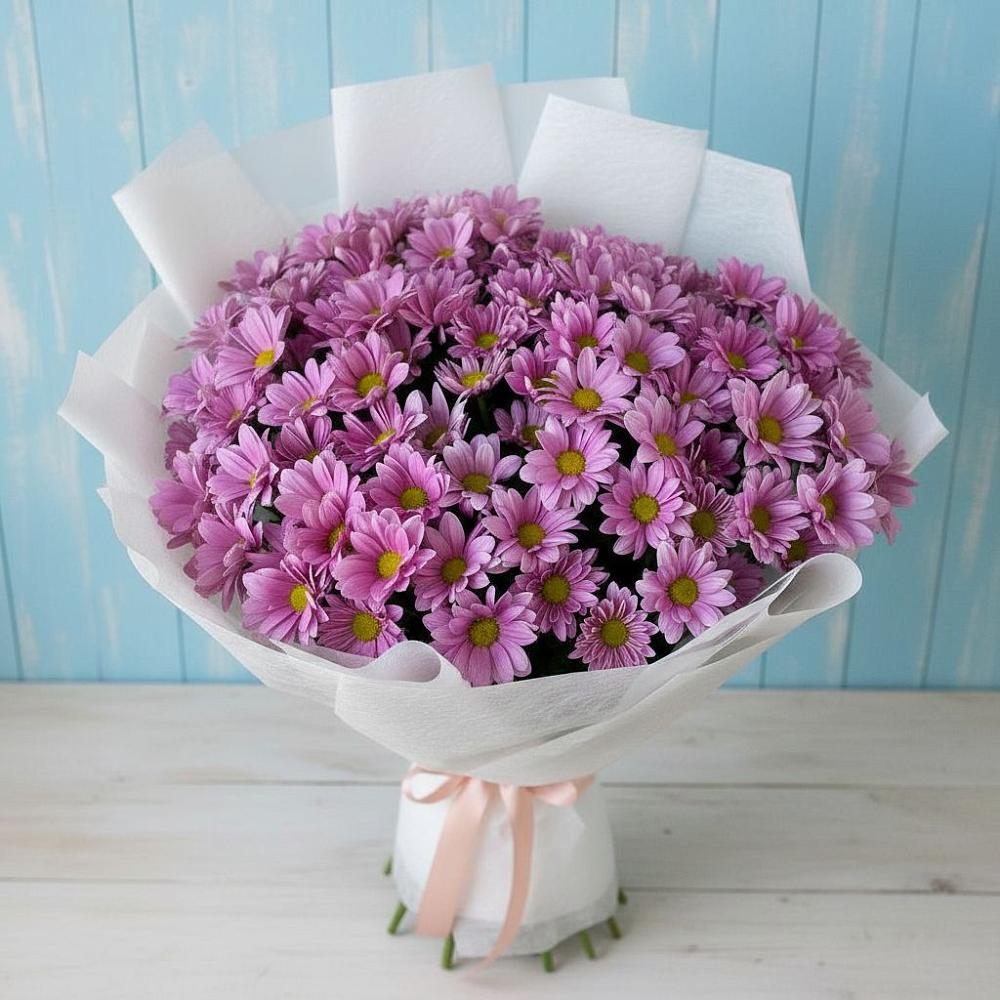 Букет цветов из: Хризантемы в Парусном