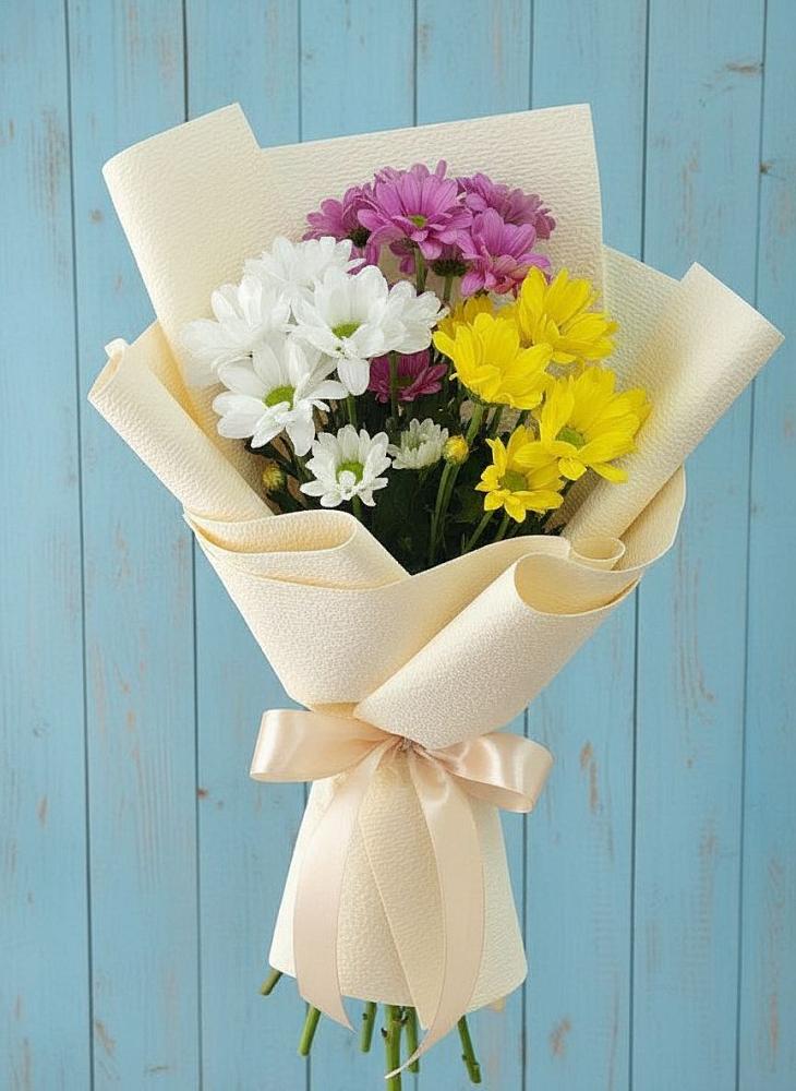 Букет цветов из: Хризантемы в Парусном