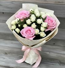 Букет цветов из:  Розы #REPLACE_PRED# Парусном