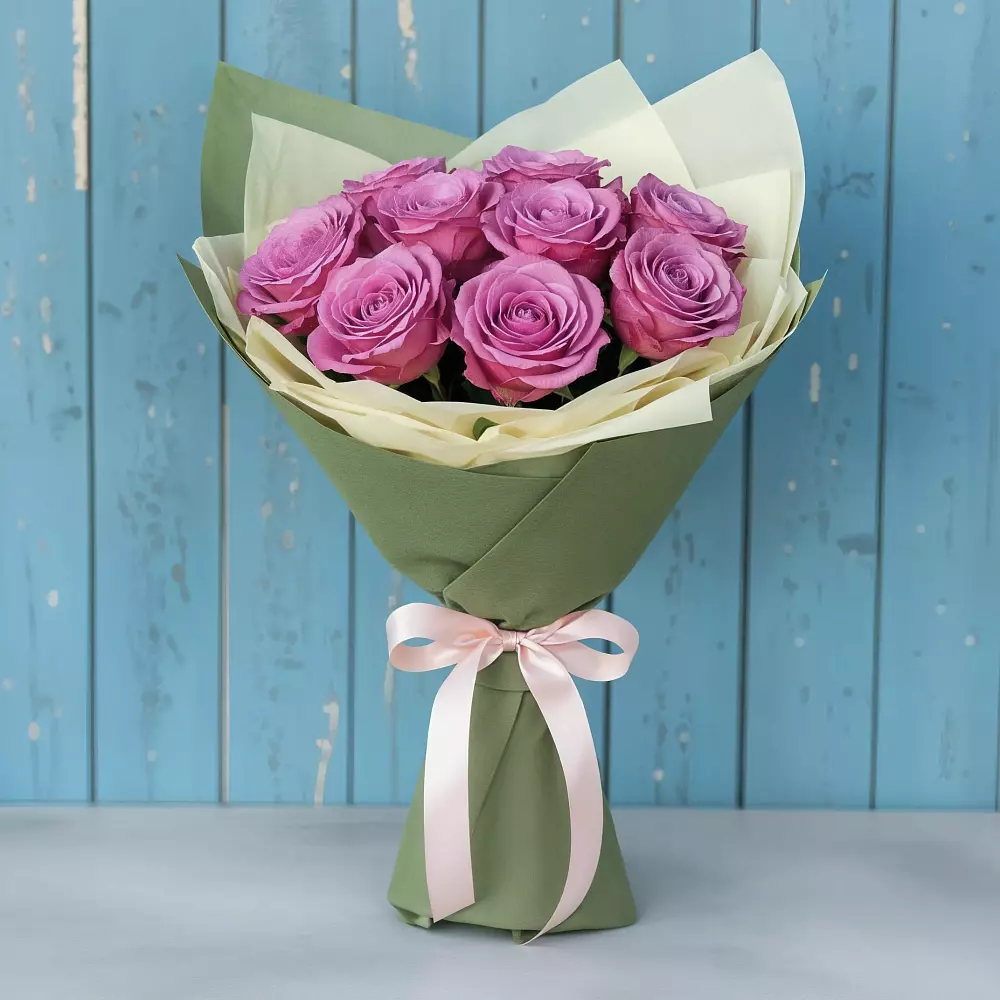 Букет Розы Фёрст Леди в Парусном