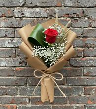 Букет цветов из:  Розы в Парусном
