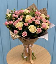 Букет цветов из:  Розы #REPLACE_PRED# Парусном
