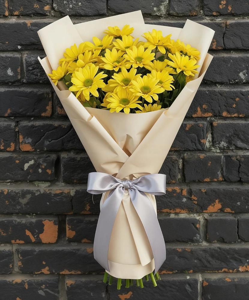 Букет цветов из: Хризантемы в Парусном