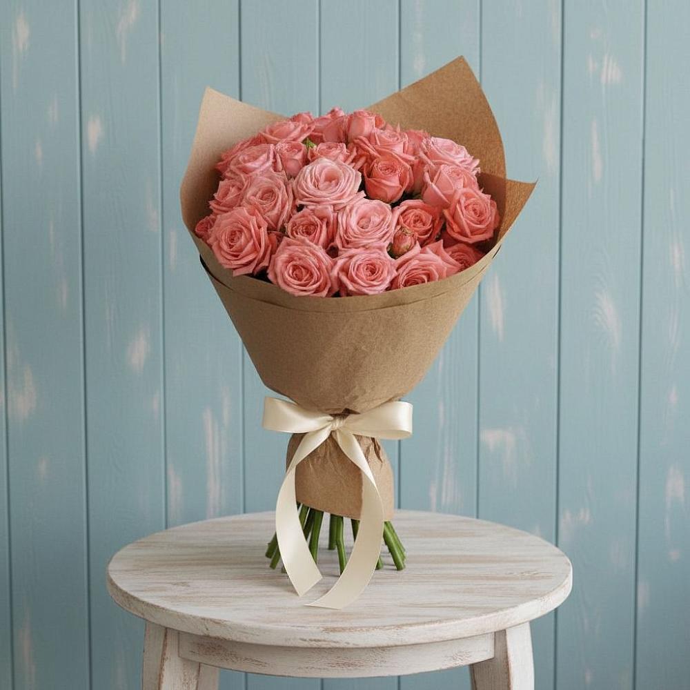 Букет цветов из: Розы в Парусном