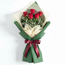 Букет цветов из:  Розы в Парусном