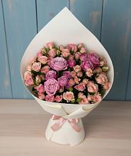 Букет цветов из:  Розы в Парусном