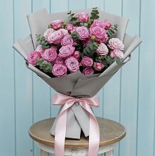 Букет цветов из:  Розы в Парусном